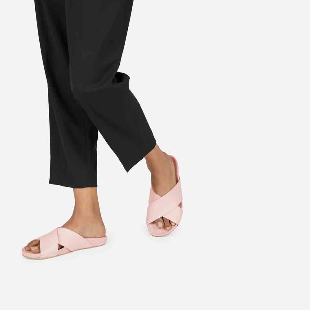 Crossover Leather Sandal - Gambar 3