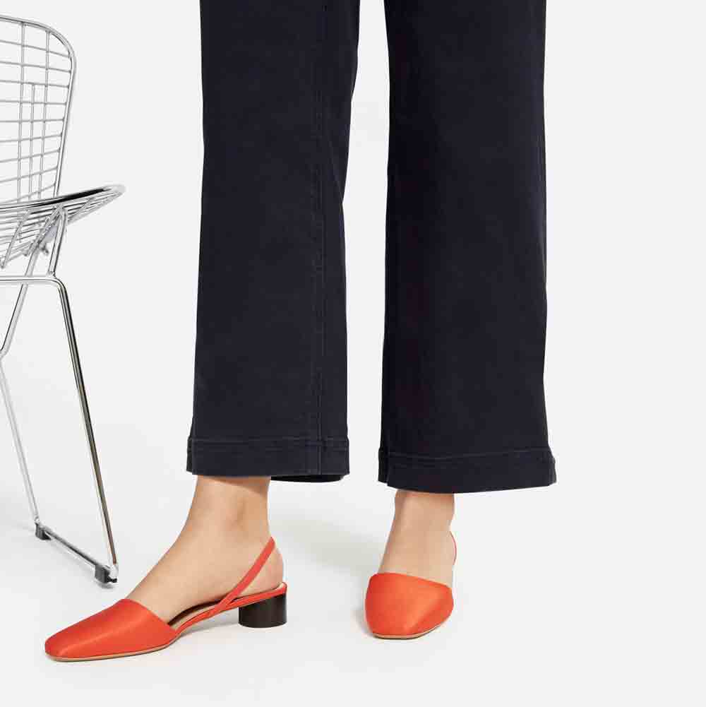 Tapered Square Toe Slingback - Gambar 5